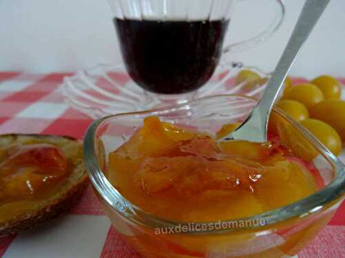 Confiture de mirabelles