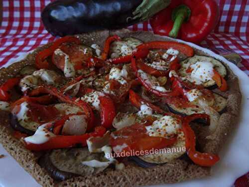 Galette végétarienne au four -LIGHT-