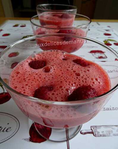 Gelée de fraises aux framboises -LIGHT-