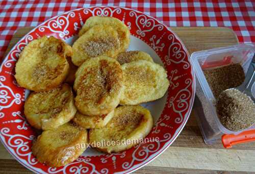 Pain perdu au sucre de Noël