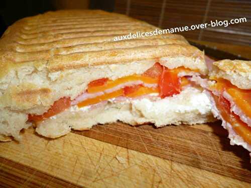 Panini fromages-jambon