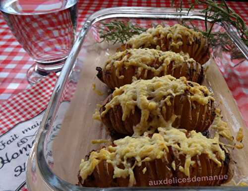 Pommes de terre Suédoises au lard et gratinées