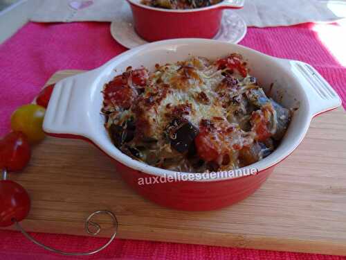 Ratatouille allégée gratinée