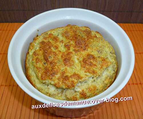 Soufflé de pommes de terre et champignons