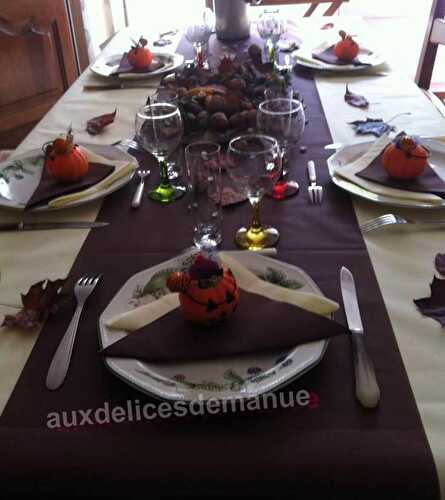 Table d'automne