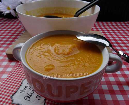 Velouté de butternut et carottes