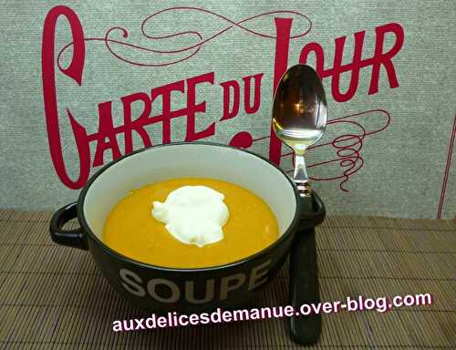 Velouté de lentilles corail
