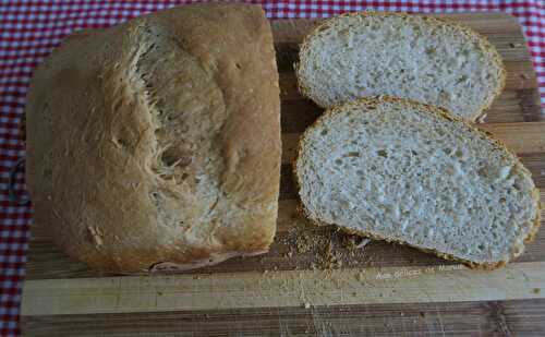 Pain sur poolish à la machine à pain