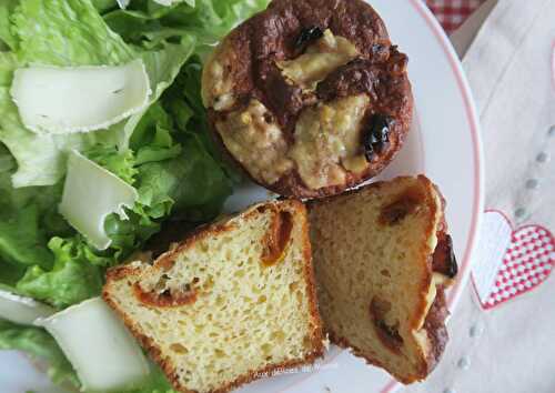 Muffins au parmesan et tomates séchées