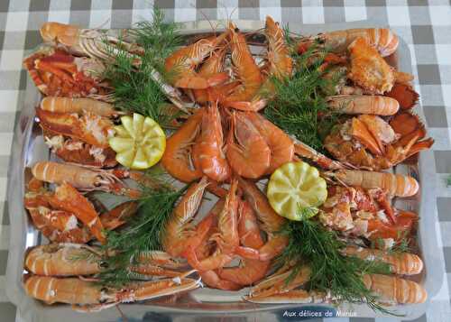 Mon plateau de fruits de mer