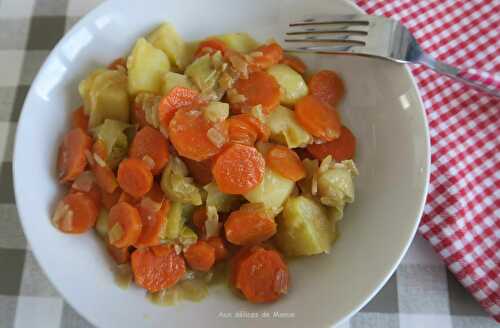 Fondue de poireau aux carottes et pomme de terre, au Cookéo ou pas
