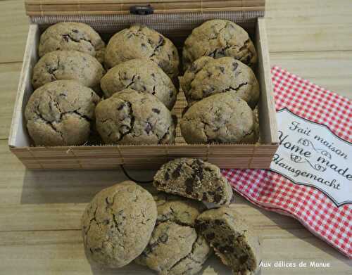 Cookies au sarrasin et beurre demi-sel