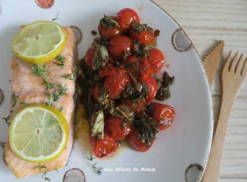 Pavés de saumon marinés au yuzu et citron, à l'Extra Crisp ou pas