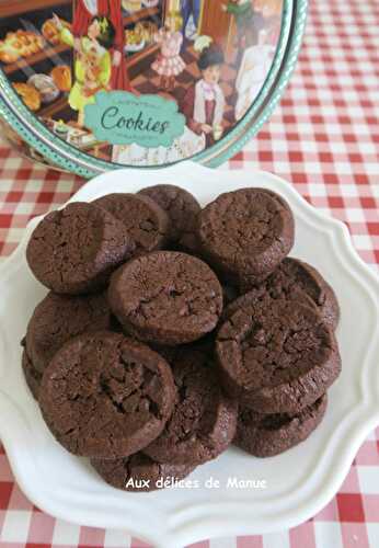 Sablés au chocolat et à la fleur de sel façon Pierre Hermé