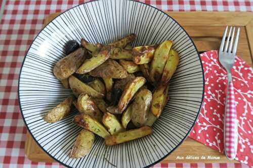 Potatoes à l'ail noir, au thym et fleur de sel à l'Extra Crisp