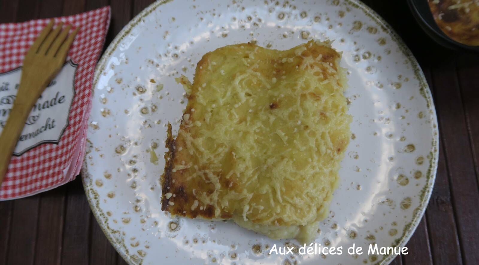 Gratin fondant de chou-fleur et pommes de terre à la cancoillotte