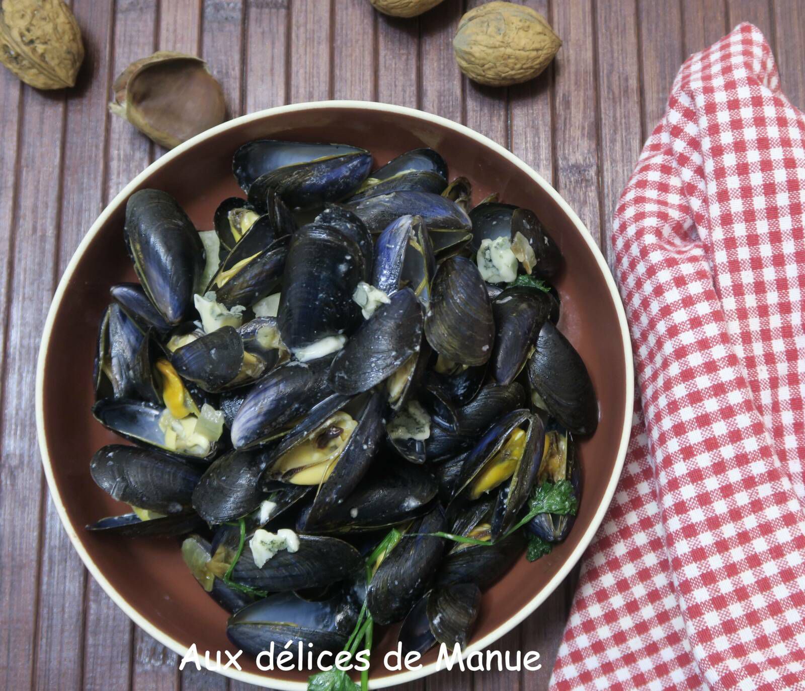 Moules au Roquefort 