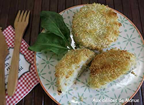 Croquettes de cabillaud et pommes de terre au four