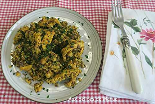 One pot quinoa et poulet au garam masala