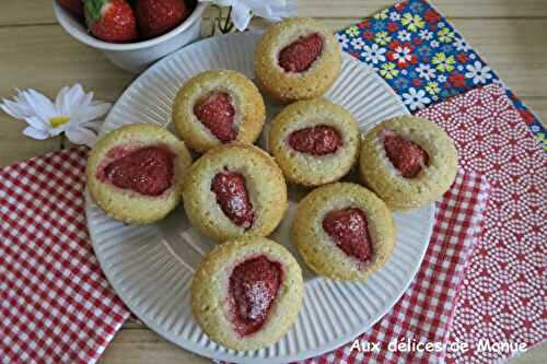Financiers fraise de Christophe Felder