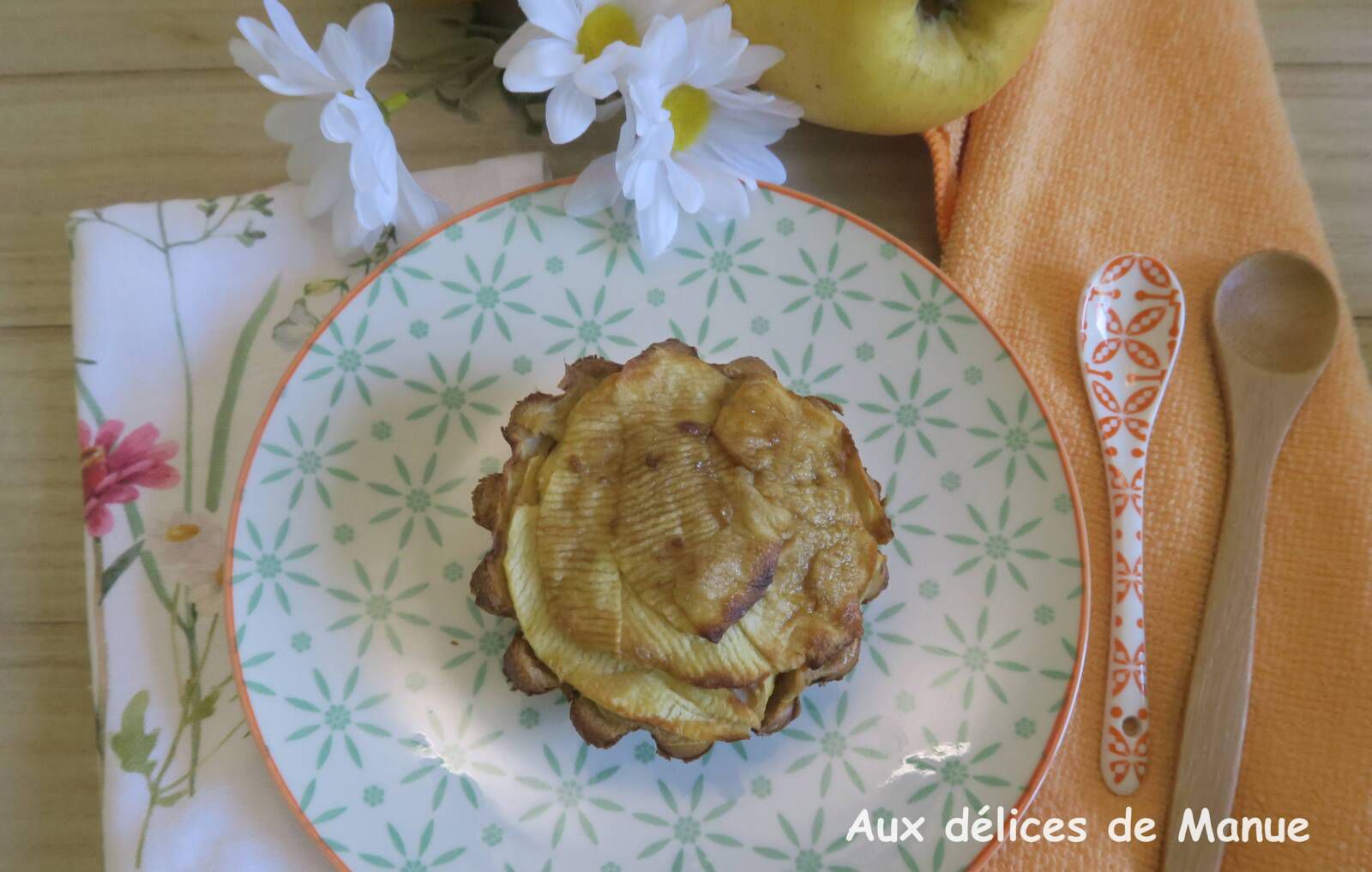 Clafoutis léger à la pomme