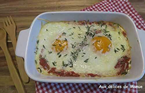 Œufs cocotte à l'italienne 