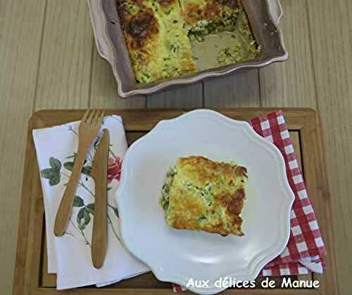 Frittata aux courgettes et poulet, au four -light