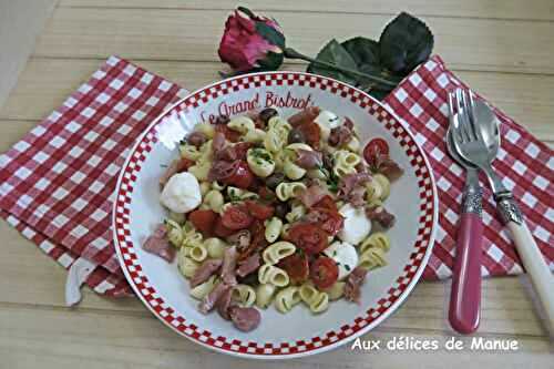 Salade de pâtes à l'italienne
