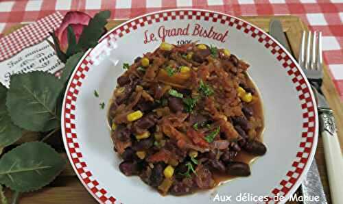 Chili rapide sans viande 