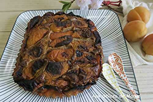 Gâteau aux abricots pour diabétique (ou pas) IG bas, à l'Air Fryer ou au four