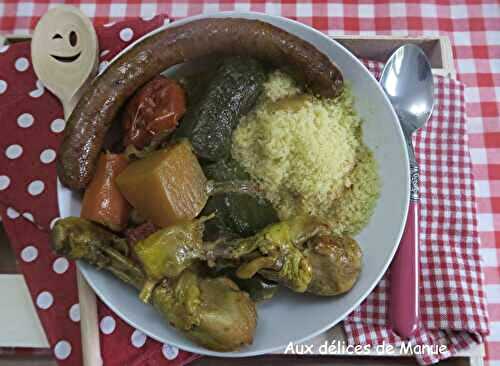 Couscous au couscoussier