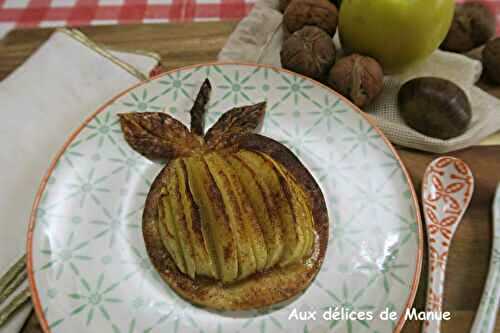 Tartelette pomme à la cannelle, à l'Air Fryer ou au four
