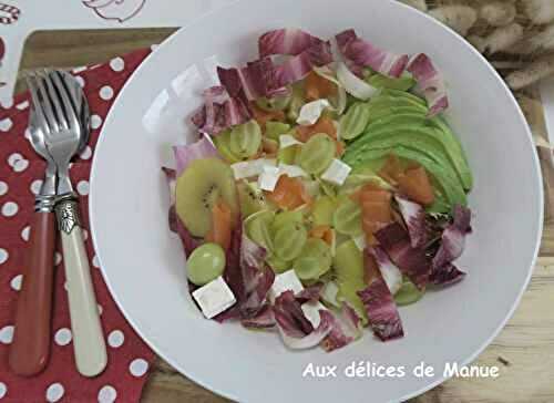 Salade d'endives colorée et gourmande