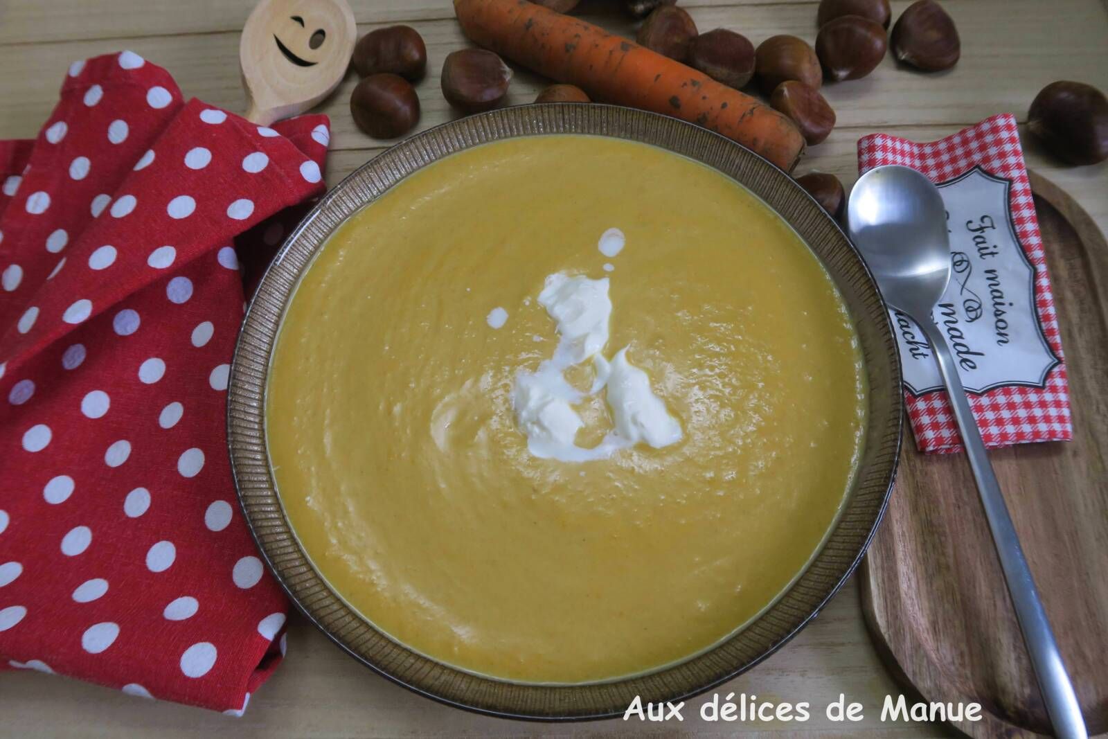 Velouté de butternut aux carottes et haricots blancs, au Cookéo ou pas