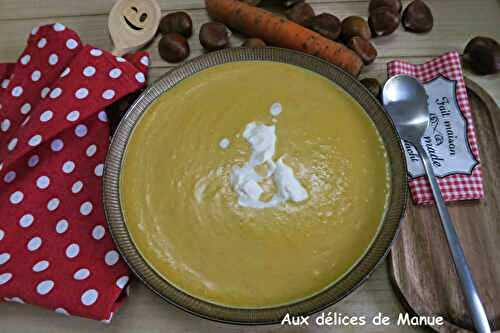 Velouté de butternut aux carottes et haricots blancs, au Cookéo ou pas
