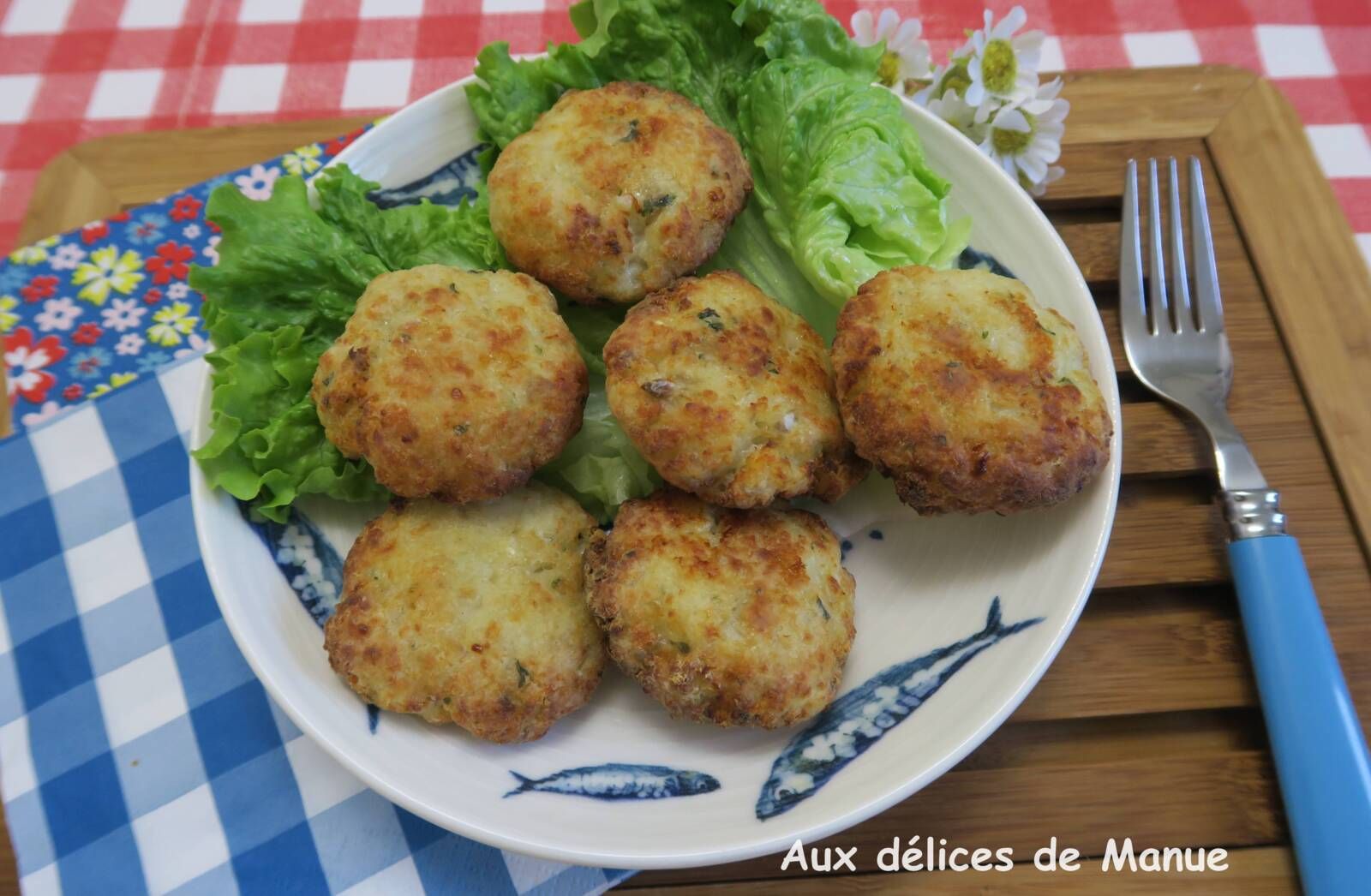 Croquettes de cabillaud croustillantes, au Air Fryer ou au four