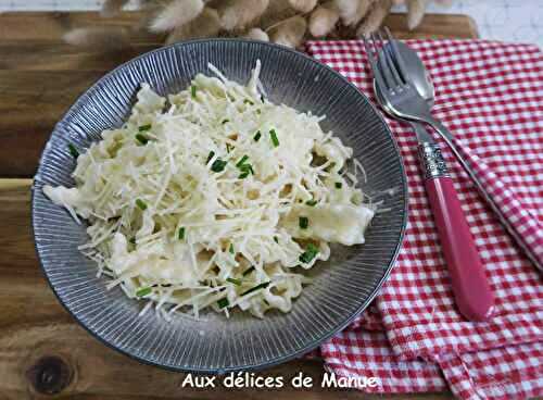 Pâtes à la sauce au parmesan