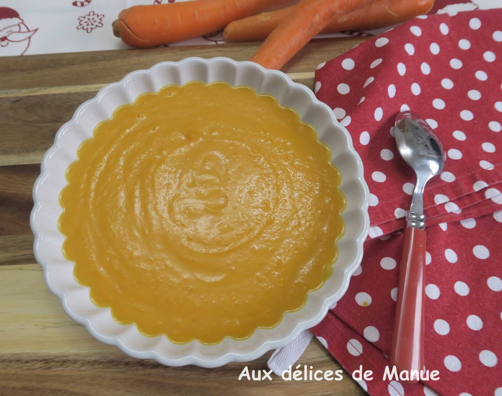 Velouté de patates douces et carottes, au Cookéo ou pas 