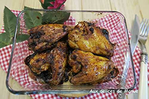 Ailes de Poulet à la texane, au Air Fryer ou au four