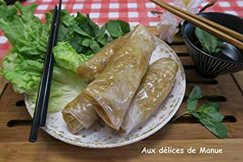 Nems au porc, au Air Fryer ou au four 