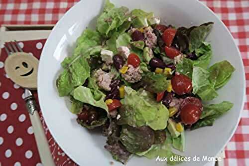 Salade complète  et saine (healthy) 
