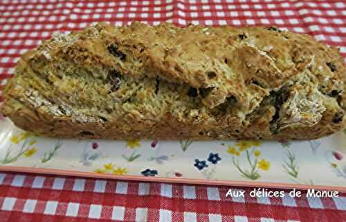 Irish soda bread aux raisins secs 