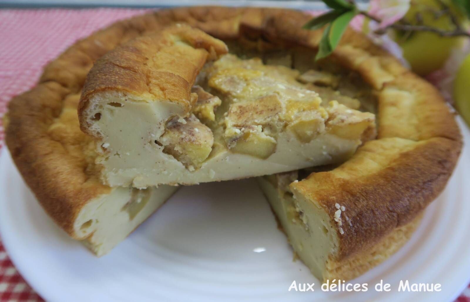 Mon presque far breton aux pommes à la cannelle 