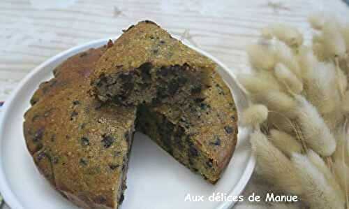 Gâteau moelleux à la noisette et amandes aux pépites de chocolat (sans farine)