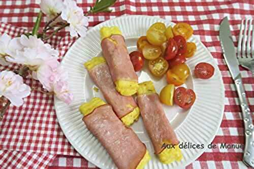 Bâtonnets de polenta au parmesan grillés et bacon, à l'Air Fryer ou au four