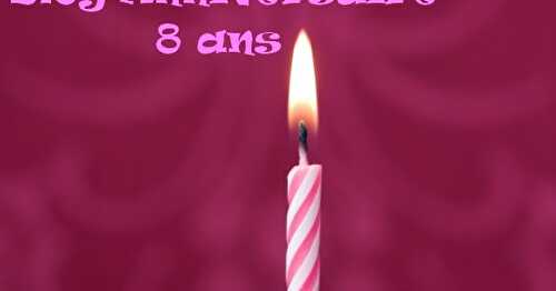 Blog anniversaire