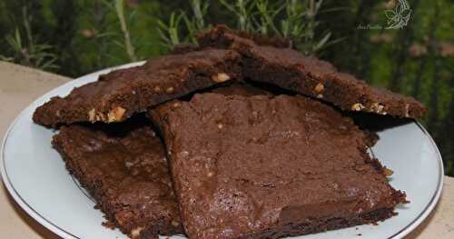 Brownie à la cacahuète