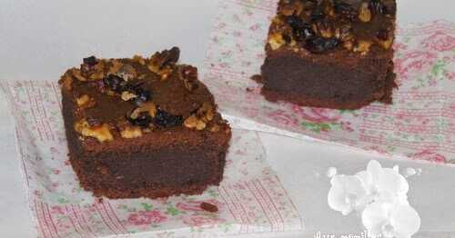 Brownie au chocolat