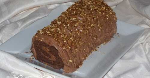 Bûche tout chocolat