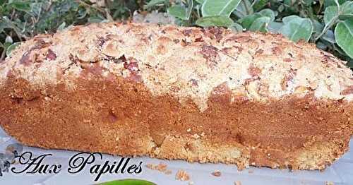 Cake à la pomme et son crumble